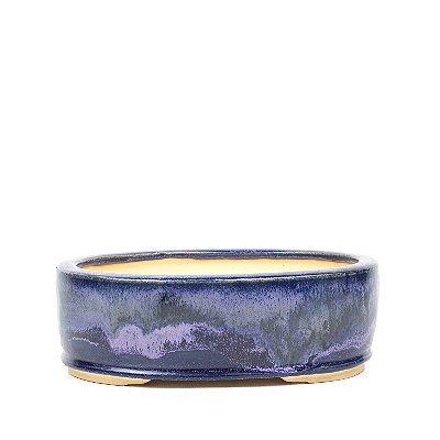 Vaso Oval Esmaltado Onodera 23 X 17 X 7 cm