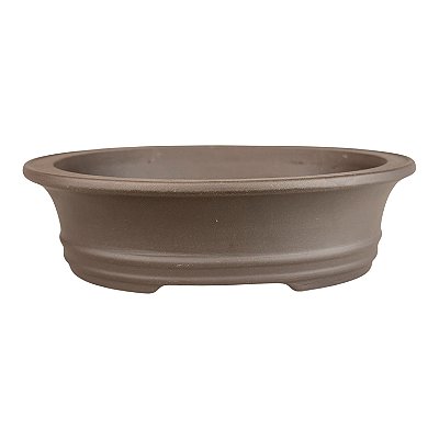 Vaso Oval Importado Chinês Primeira Linha 21 X 17 X 5,5 CM