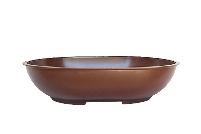 Vaso Para Bonsai Oval para treinamento 60X43X15 cm