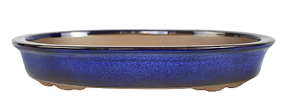 Vaso Oval Esmaltado Literato 41 X 28,5 X 4,5 cm