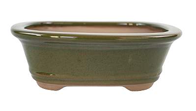 Vaso Retangular Esmaltado Literato 20 X 15 X 6,5 cm