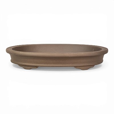 Vaso de Bonsai Grande Oval Chinês Yixing 50 X 36 X 8,5 cm