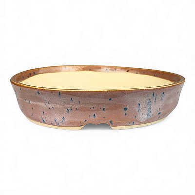 Vaso Bandeja Redondo Esmaltado Pine 16 X 3,5 cm