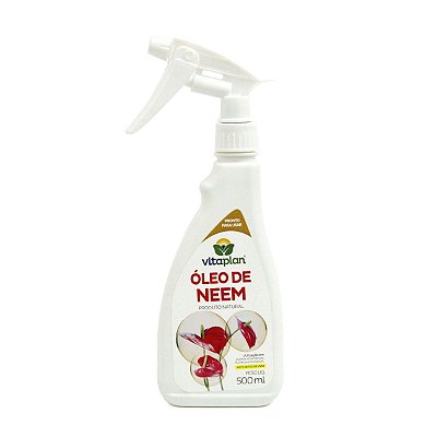 Inseticida Óleo de Neem Contra Insetos, Cochonilhas e Pulgões 500 ml