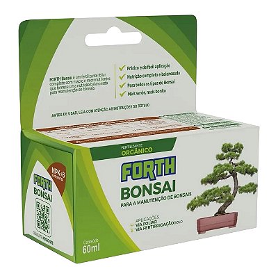 Fertilizante Foliar para Bonsai - 60 ml - Forth Bonsai