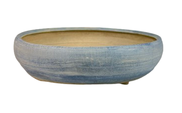 Vaso Oval Fosco Heloisa Faria 23 X 20 X 5 cm