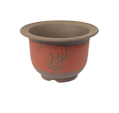 Vaso Kengai e Han Kengai Chinês 14 X 10 cm