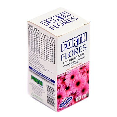 Fertilizante Para Floração Forth Flores Concentrado 60 ml