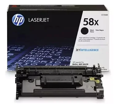 TONER HP CF258XC BLACK | HP 58X | HP 258X | M404 | MFP428 | ORIGINAL 10K