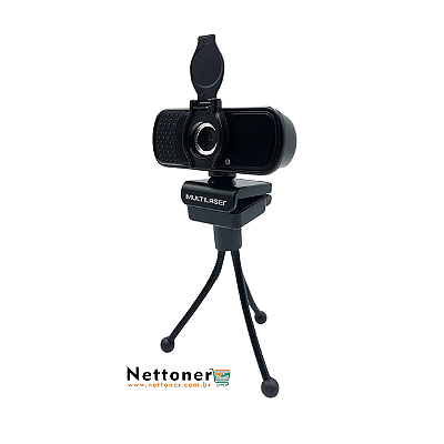 WEBCAM MULTILASER WC055 FULL HD 1080P 30FPS | TRIPE | USB PLUG & PLAY (412170)
