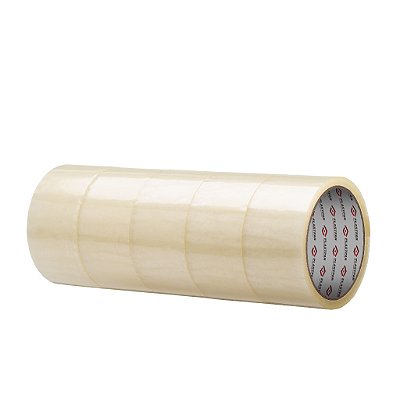 5 Fita Adesiva Transparente 45mm x 50m – Embalagem e Uso Geral