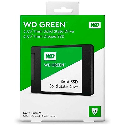 HD SSD 480GB WDS480G3G0A | WD GREEN |SATA III |545MB/s (894348)