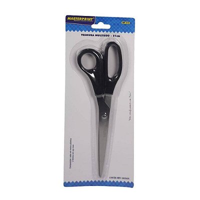 TESOURA MULTI USO 21CM MASTERPRINT MP510 CABO PRETO MP-510 (101481)