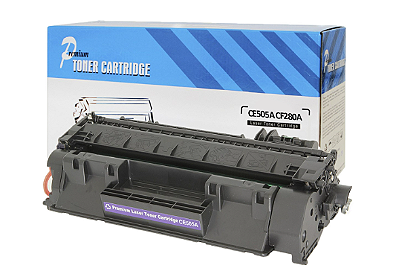 TONER P/ IMP HP CE505A | CF280A | H500 | P580A | P550A BLACK PREMIUM 2,7K | PRCE505A | 280A | 505A