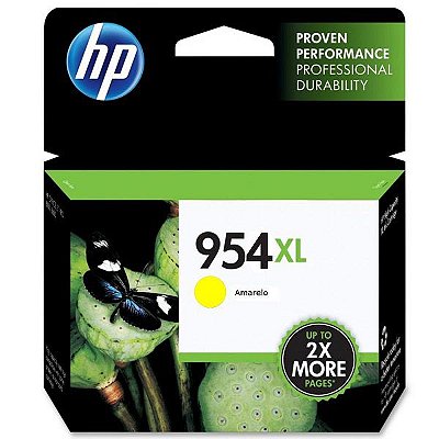 CARTUCHO DE TINTA HP 954XL AMARELO 20ML | ORIGINAL | L0S62AB LOS62AB 7720 7740 8210 8710 8220 8730