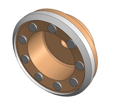 Copo Tinteiro Ø 130mm sem Anel Raspador