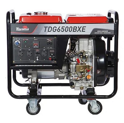Gerador de Energia à Diesel – TDG6500BXE- 5.5kVA- Monofásico