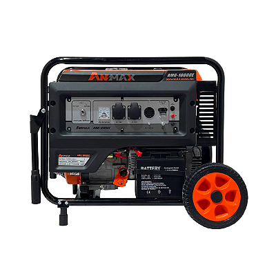Gerador de Energia à Gasolina- AMG 10000E -  9kVA - Anmax - Monofásico