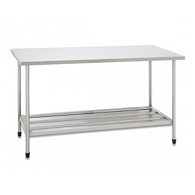 Mesa de Inox Gradeada 170cm Supritecs 807