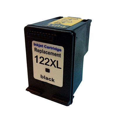 Cartucho de Tinta Compatível HP 122xl Preto | 12ml