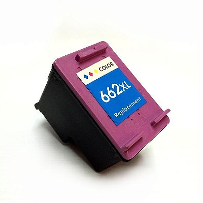 Cartucho de Tinta Compatível HP 662xl Colorido | 10ml
