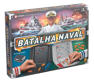 JOGO DE TABULEIRO BATALHA NAVAL GROW