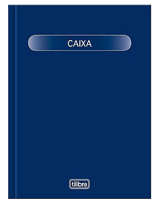 LIVRO CAIXA TILIBRA 50 FOLHAS CAPA DURA