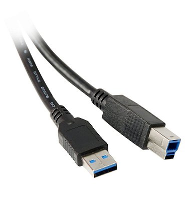 CABO USB 3.0 P/ IMPRESSORA UNIVERSAL PLUS CABLE 1.8 METROS