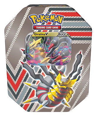 POKÉMON LATA POTENCIAL OCULTO GIRATINA V 1 CARTA HOLOGRÁFICA E 4 BOOSTER