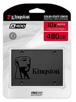SSD 480GB KINGSTON A400 SA400S37/480G SATA 3