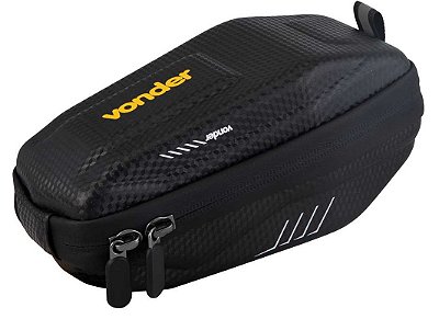 BOLSA DE SELIM PARA BICICLETA VONDER IMPERMEÁVEL COM 3 COMPARTIMENTOS