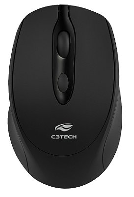 MOUSE SEM FIO 2.4G E BLUETOOTH 5.0 C3TECH M-BT30BK RECARREGÁVEL