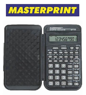CALCULADORA CIENTIFICA MASTERPRINT MP 1091 56 FUNÇÕES