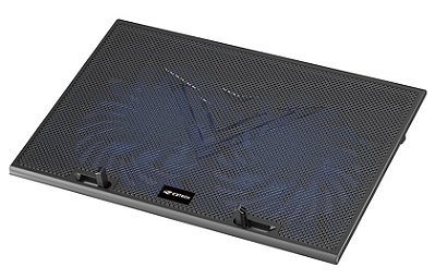 BASE PARA NOTEBOOK ATÉ 17,3" C3TECH NBC-80BK 2 COOLER 15CM LED AZUL
