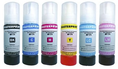 TINTA EPSON 574 T574 MP T74 CORANTE MASTERPRINT