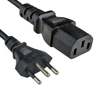 CABO DE FORÇA 3 PINOS TRIPOLAR 1,50 METROS MEGATRON