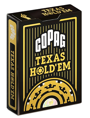 BARALHO PLÁSTICO TEXAS HOLD’EM PRETO POKER PÔQUER PROFISSIONAL COPAG