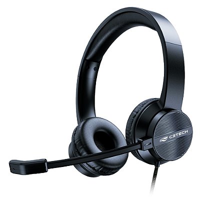 FONE HEADSET USB C3TECH PH-380BK