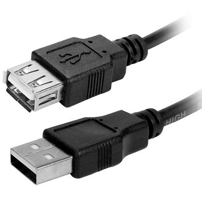 CABO EXTENSOR USB 2.0 5 METROS PLUS CABLE PC-USB5002