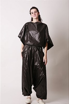 Calça Saruel Corta Vento Preta