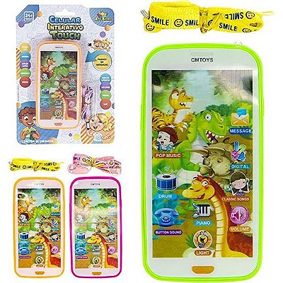 Celular Interativo Touch Brinquedo Criança Art Brink