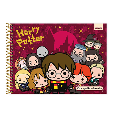 Caderno de Desenho Harry Potter 48 Folhas