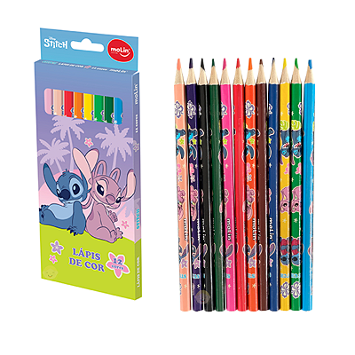 Lápis de Cor Lilo Stitch