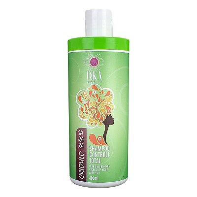 Shampoo Controle Total Cachos Definidos Sarara Crioulo D.ka Cosméticos