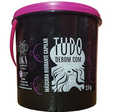 D.ka Cosméticos  Máscara Uso Diario Hidratante Capilar Tudo de Bom.Com 2,5 kg