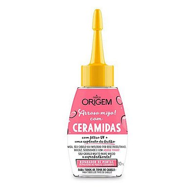 Reparador De Pontas  Ceramidas  Explosão De Brilho Nazca Origem 30mL