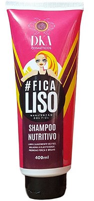 Shampoo Nutritivo PÓS Progressiva FICA LISO Dka Cosméticos 400 ml
