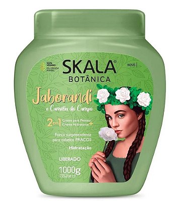 Creme De Hidratação 2 Em 1 Jaborandi E Camélia Do Campo Skala 1Kg