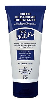 Creme De Barbear Hidratante For Men 80g Flores & Vegetais