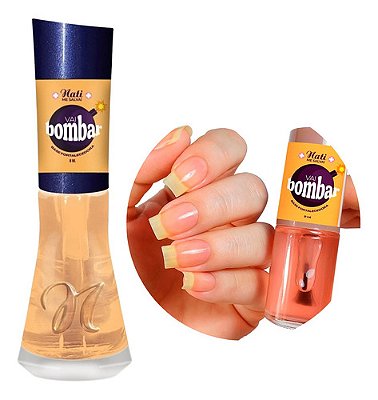 Base Fortalecedora Para Unhas Vai Bombar Nati Me Salva 8mL